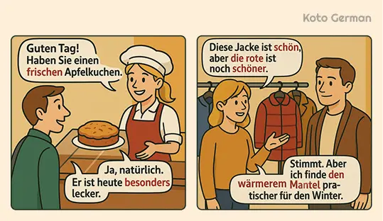 Example in everyday speech 1