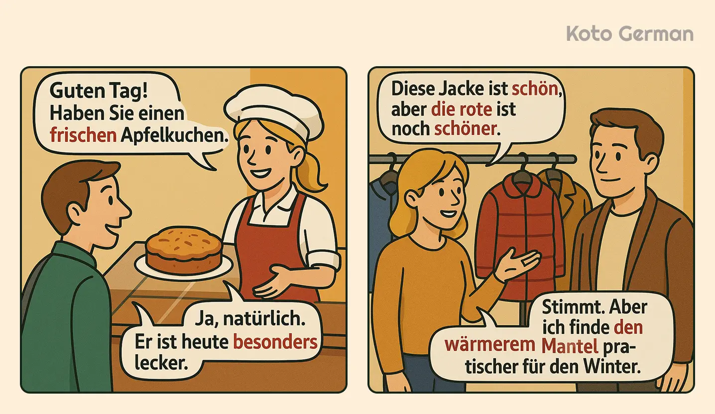 Example in everyday speech