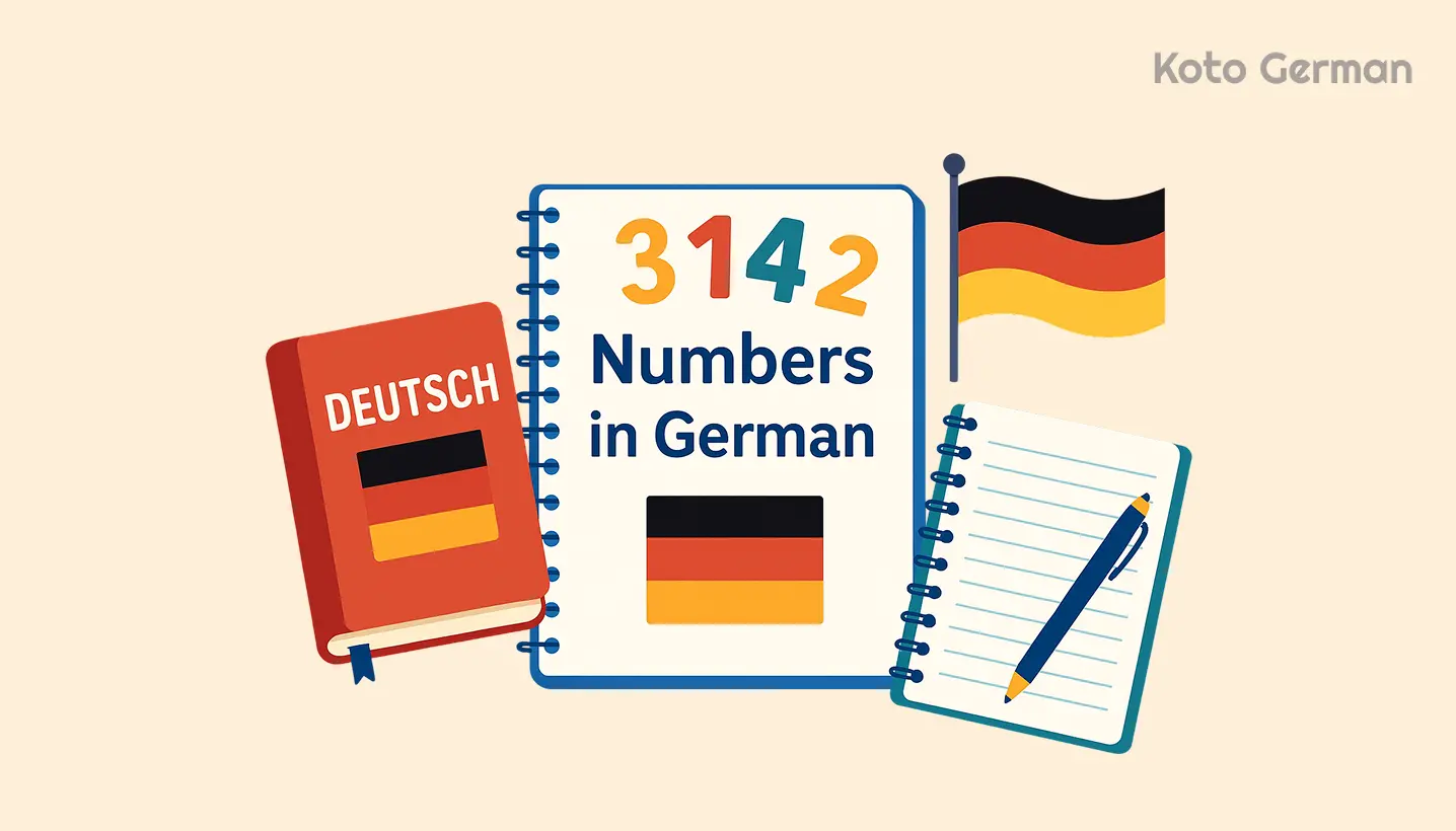 List of numbers in German