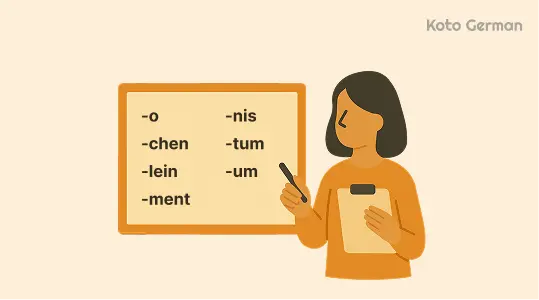 Suffixes of neuter nouns 1
